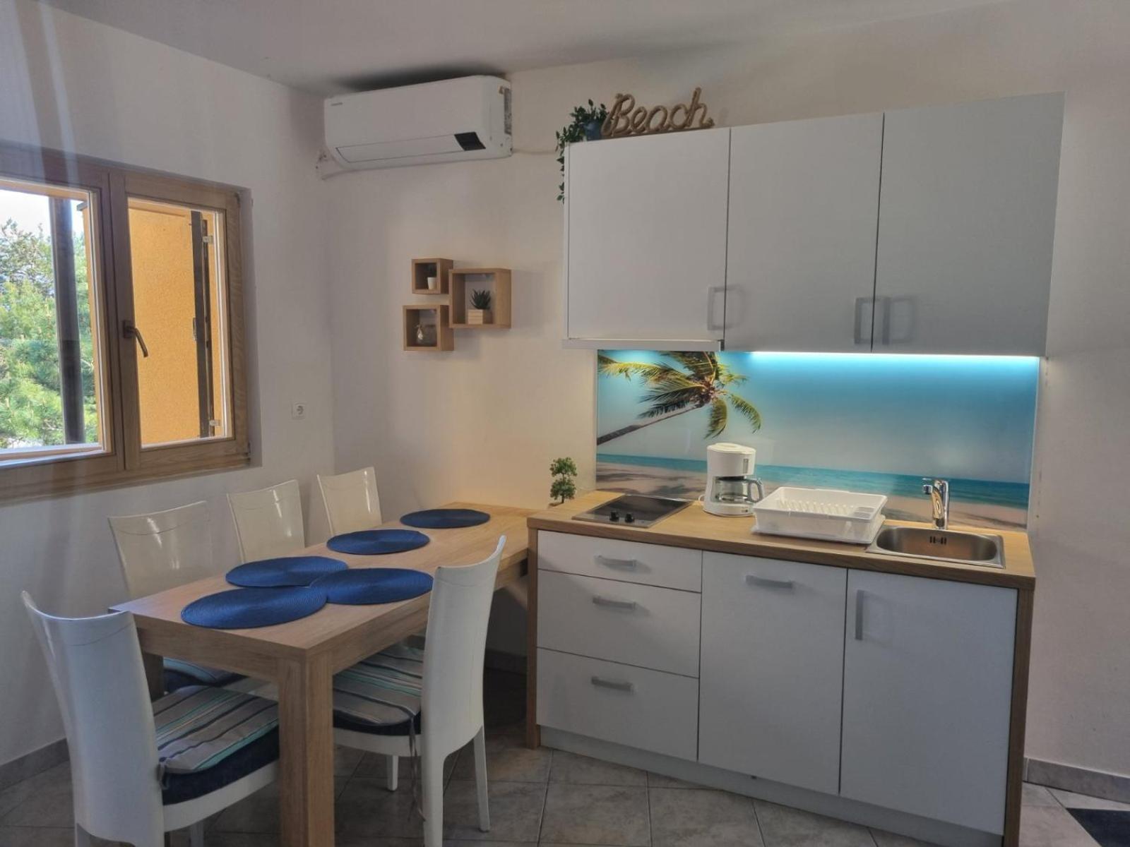 Apartments Casia Baska  Bagian luar foto